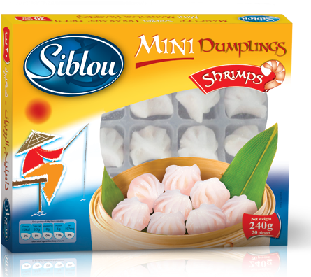 Fish Type - Shrimps - Siblou Dumplings (475x415), Png Download