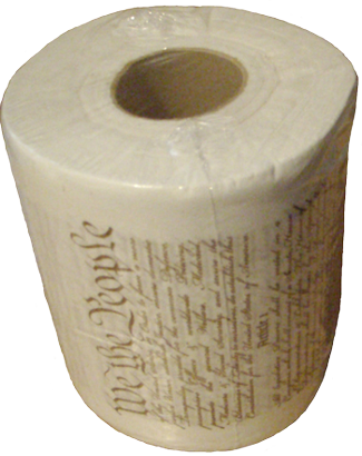 Don't Just Tell People That America's Leaders Are Wiping - Us Constitution (325x410), Png Download