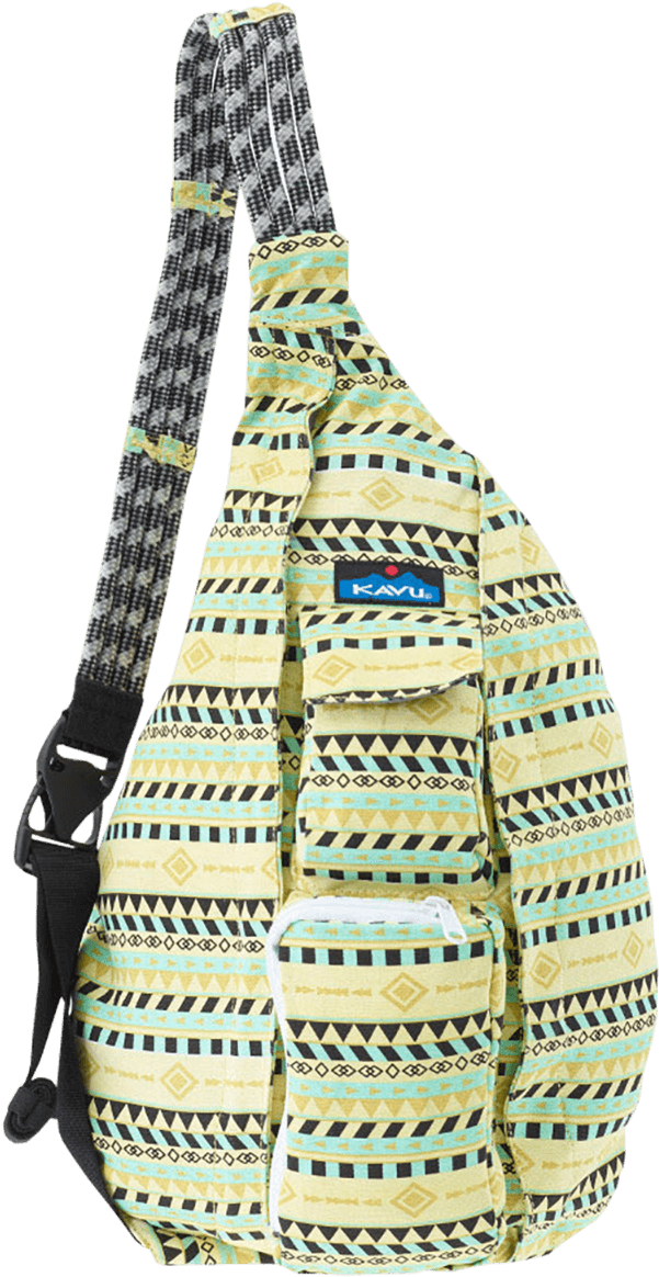 Kavu Rope Bag Gold Belt (998x1200), Png Download
