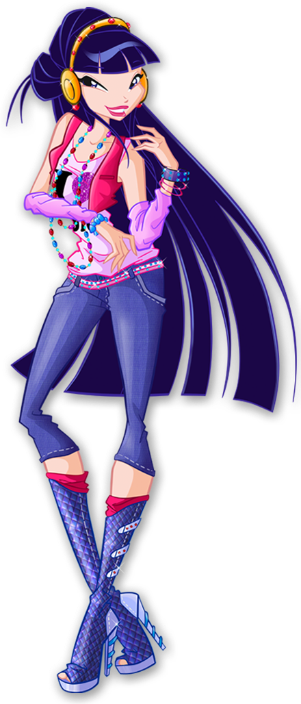 Musa 5 Trendy - Winx Club Musa Season 5 (440x1028), Png Download