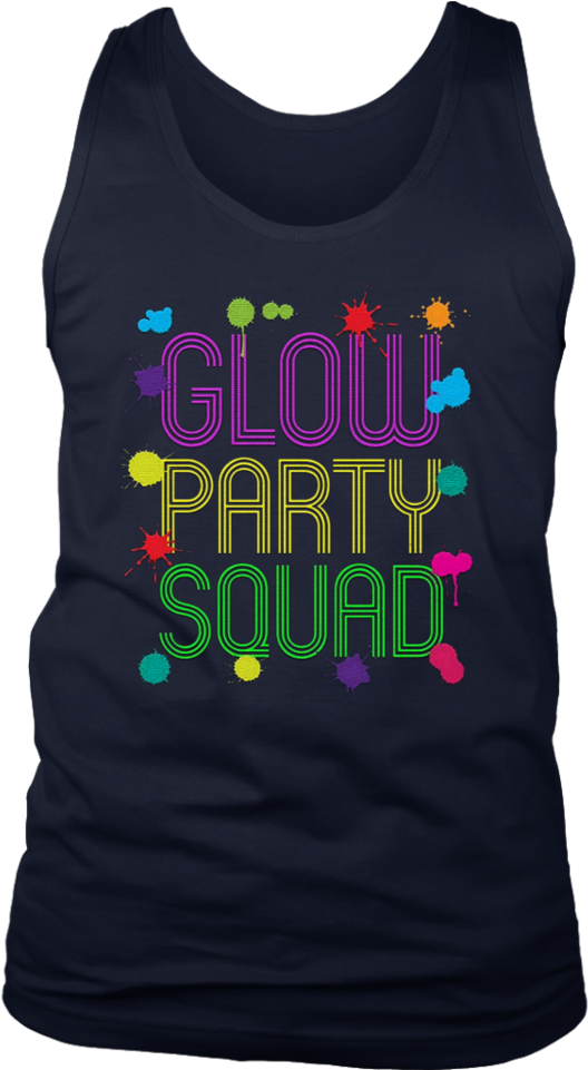 Download Glow Party Squad Shirt Shirt Full Size Png Image Pngkit