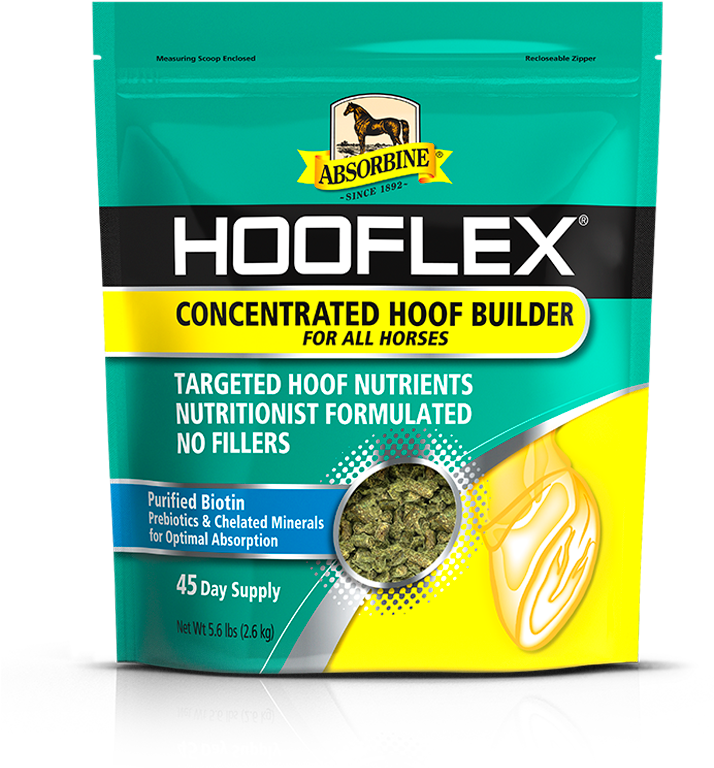 Hooflex® Concentrated Hoof Builder Supplement - Davespestdefense Absorbine Hooflex Concentrated Hoof (1000x1000), Png Download