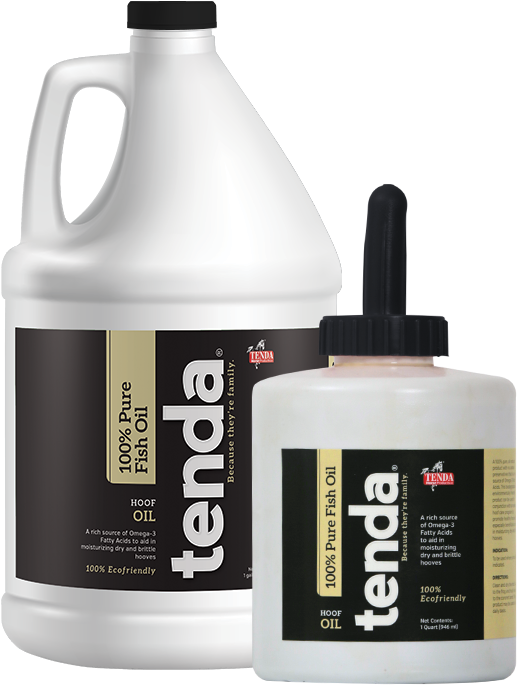 Tenda Equine & Pet Care Hoof Care 100% Pure Fish Oil, - Bottle (801x801), Png Download
