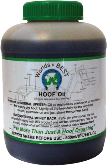 Worlds Best Hoof Oil 500ml - Worlds Best Hoof Oil 470ml (413x570), Png Download