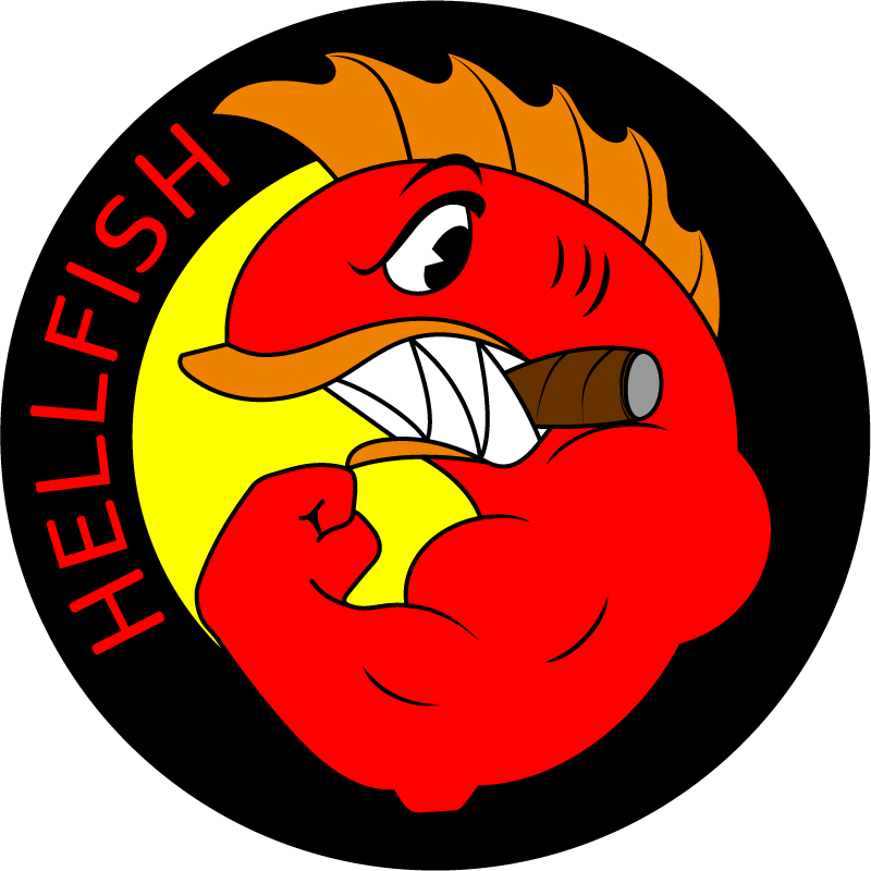 Peces Del Infierno Logo (800x800), Png Download