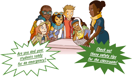 Teacher Showing A Laptop To A Group Of Teenagers - Knowledge Empowers (525x314), Png Download