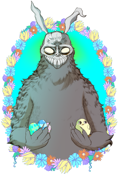 Donnie Darko Rabbit Easter (500x740), Png Download