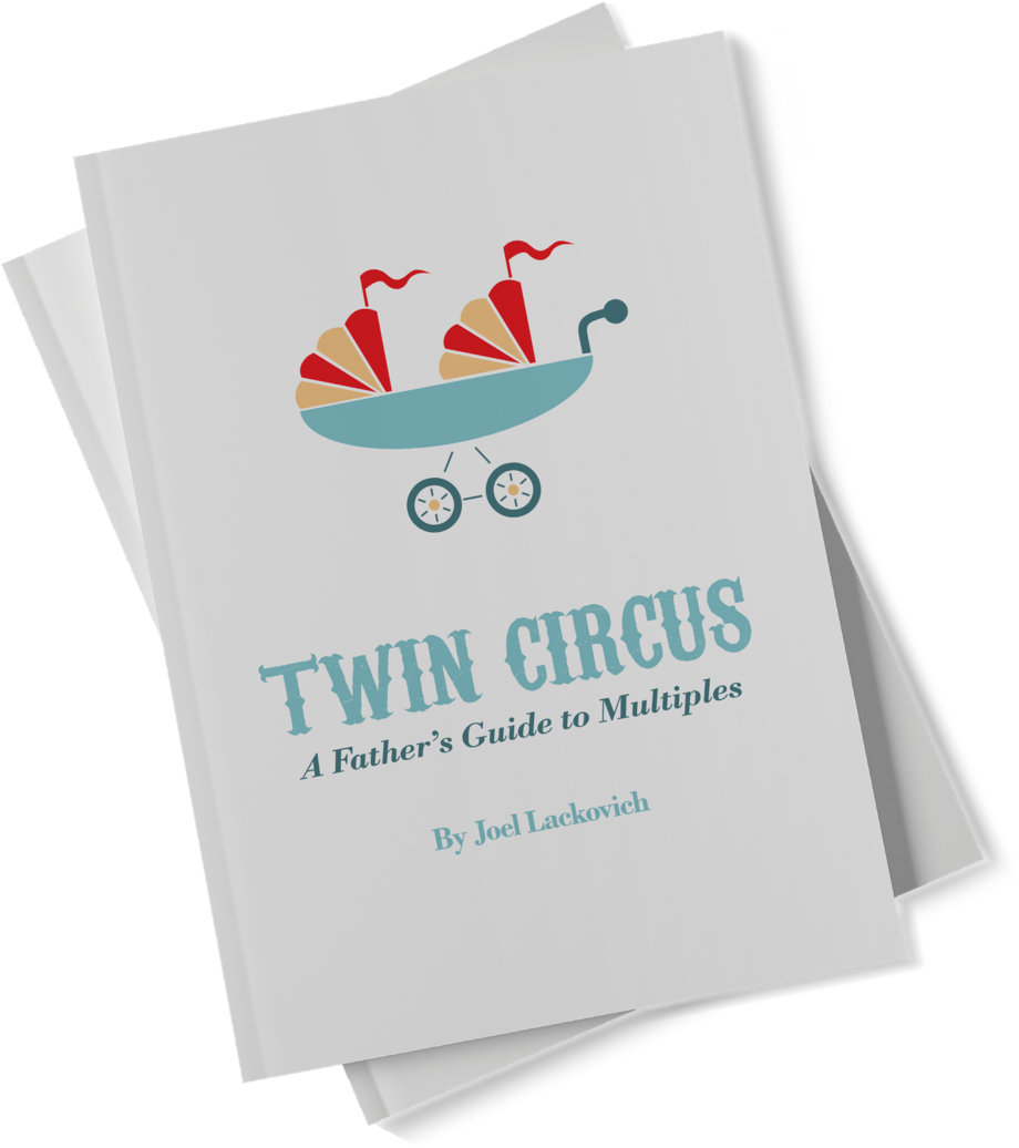 Thin Book Mockup Copy - Twin Circus: A Father's Guide To Multiples (1000x1096), Png Download