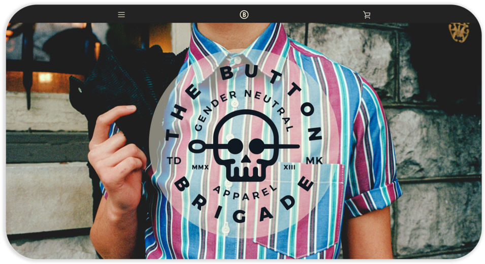 Thebuttonbrigade Realtenacious - Fashion Design (1000x535), Png Download