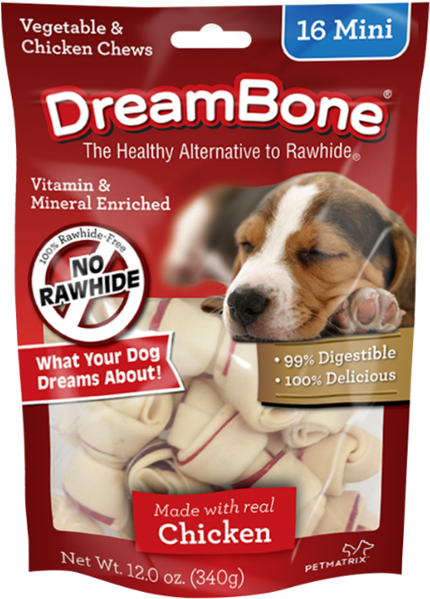 35 Comments - Dreambone Chicken Dog Chew, Mini, 16-count (800x800), Png Download