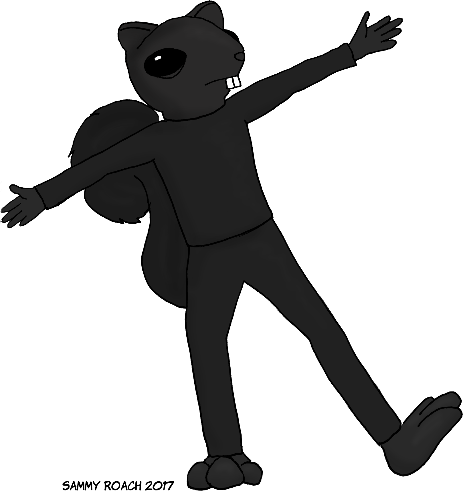 Londonfuse Halloweencostumes Sammyroach Squirrel - Ontario (1728x2048), Png Download