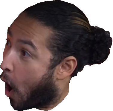 Memepogchop - James Cow Chop Transparent (378x372), Png Download