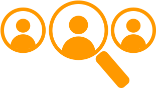 Talent Vibes Recruitment - Recruitment Orange (390x339), Png Download