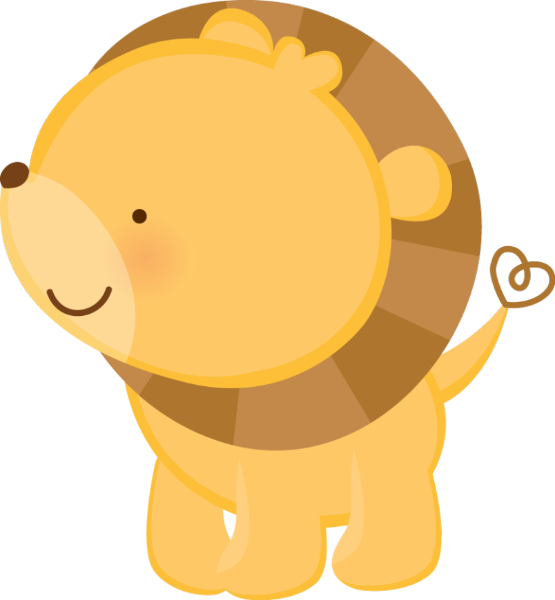 Circus - Leon Para Baby Shower (804x870), Png Download