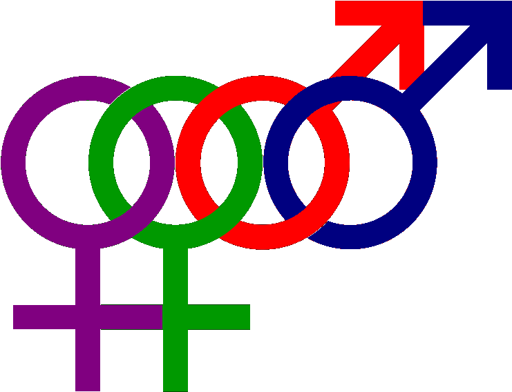 Gender Symbols, Sexual Orientation - Sexual Orientation Discrimination Png (783x600), Png Download