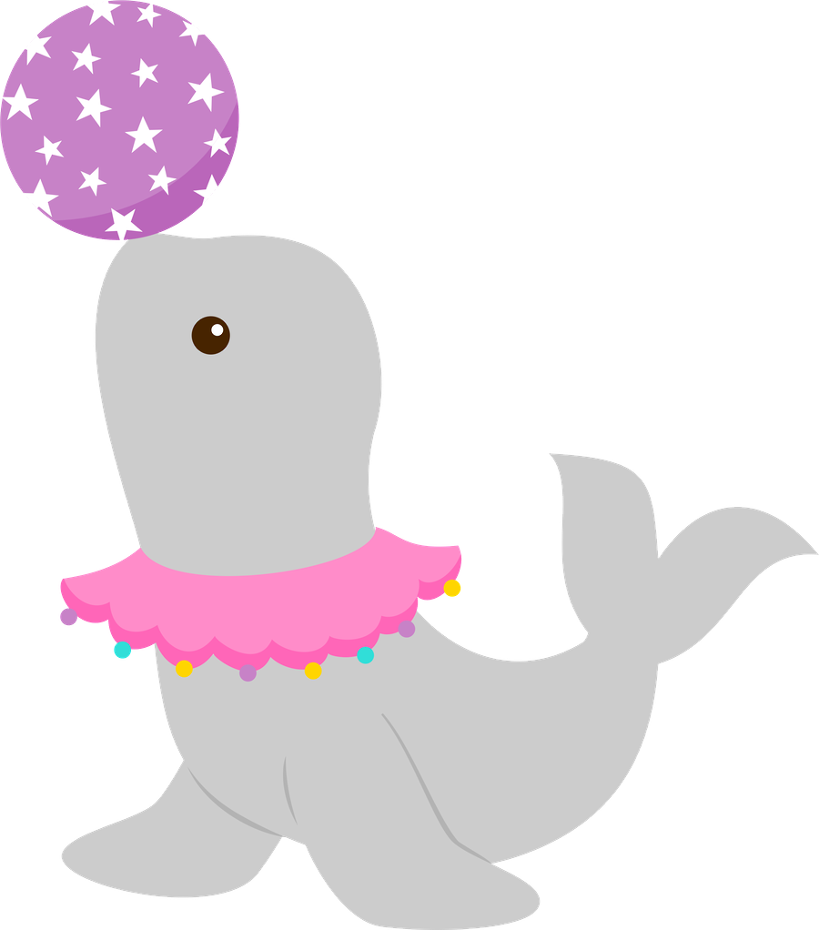 Mais Circus Clown, Circus Theme, Circus Birthday, Circus - Menina Circo Rosa Png (900x1022), Png Download