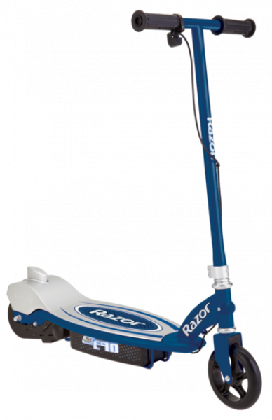 Razor E90 Electric Scooter Navy - Razor Electric Scooter Gray (388x600), Png Download