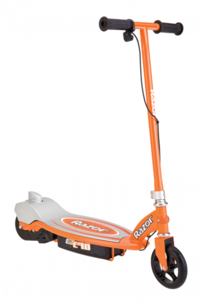 Razor E90 Electric Scooter Orange - Razor E90 Accelerator Electric Scooter -, Green (398x600), Png Download