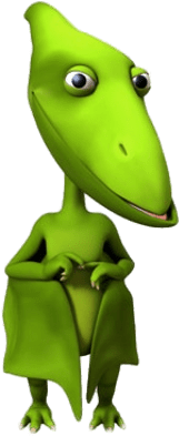Dinosaur Train Don - Dinosaur Train Flying Sq (400x400), Png Download