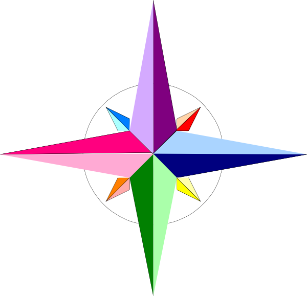Compass Svg Clip Arts 600 X 579 Px (600x579), Png Download
