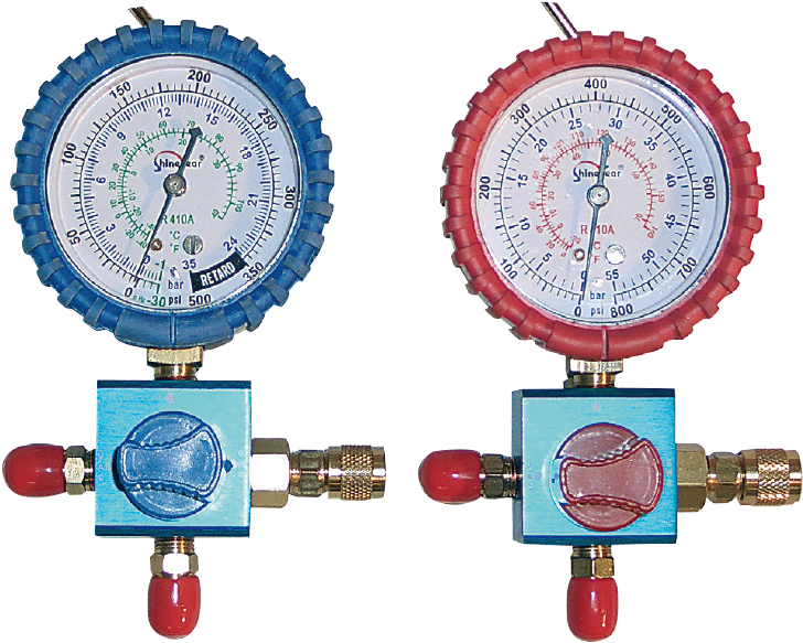 •shut Off Ball Valves •bourdon Gauges Ø 80 With Protection - Cross-stitch (1024x640), Png Download