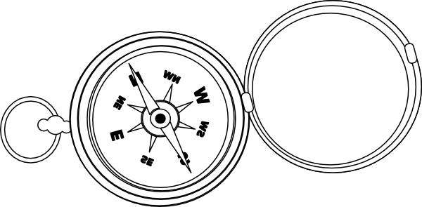 Compass Svg Clip Arts 600 X 295 Px (600x295), Png Download