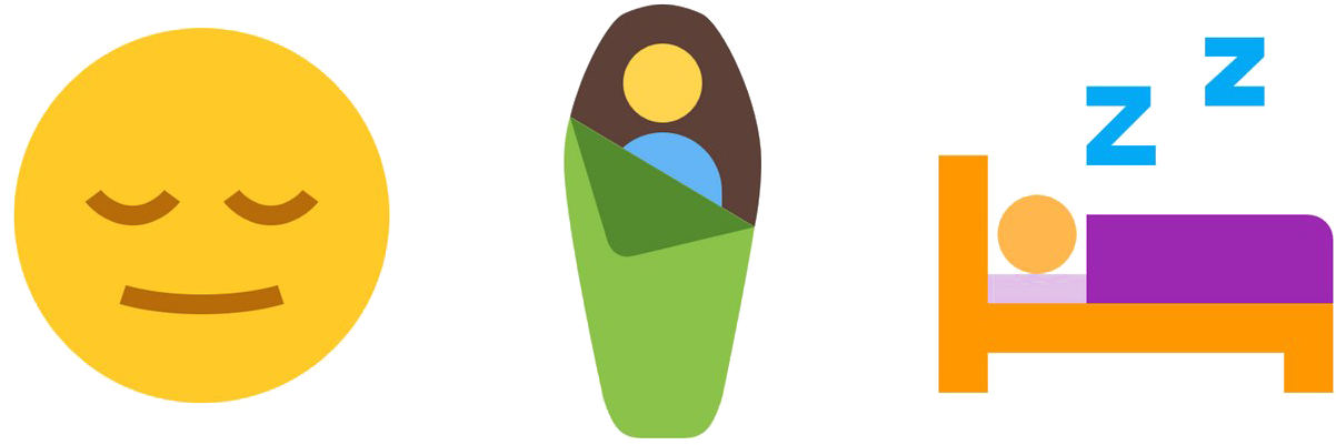 Sleep Png Image File - Sleep Icon Png (1280x427), Png Download