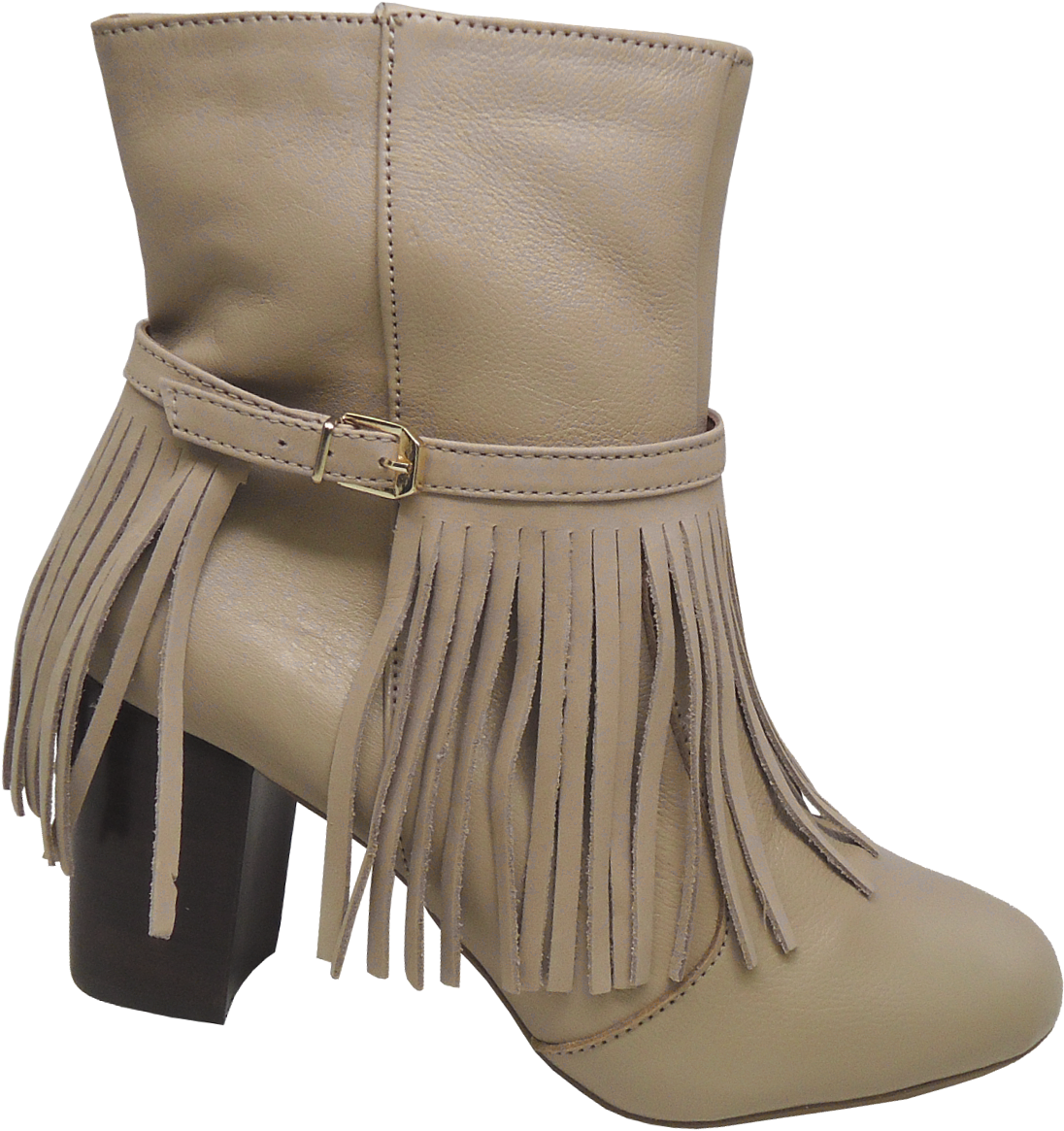 Passe - Bota Salto Alto Marlinês 7552 Franjas Numeração Grande (1200x1165), Png Download