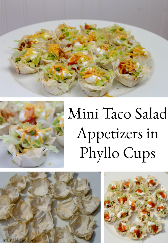 Oh, My Goodness These Mini Taco Salad Appetizers In - Taco Salad (700x1000), Png Download