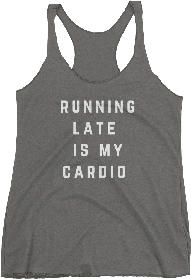 Running Late Is My Cardio Tank - Clark And Addison - Wrigley Field - Chicago Cubs - (1000x1000), Png Download