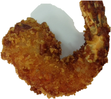 Pecan Crusted Shrimp - Crispy Fried Chicken (640x480), Png Download