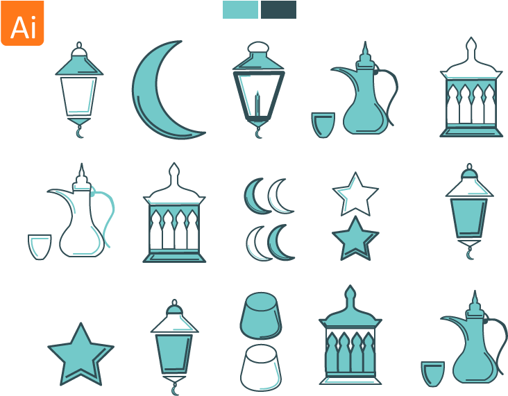 Untitled - Ramadan Kareem Icones Png (800x600), Png Download