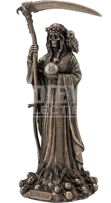 Santa Muerte Statue - Holy Death Santa Muerte (850x850), Png Download