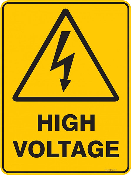 High Voltage Png High-quality Image - Danger Sign High Voltage (800x800), Png Download