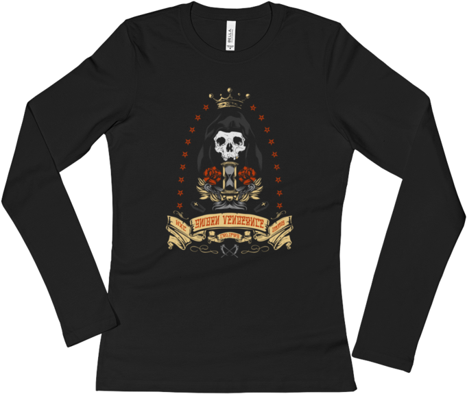 Santa Muerte Women's Long Sleeve - Selena Quintanilla Fan Shirt (720x720), Png Download