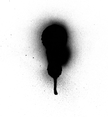 Free Spray Paint Splatter Png - Spray Paint Splatter (369x400), Png Download