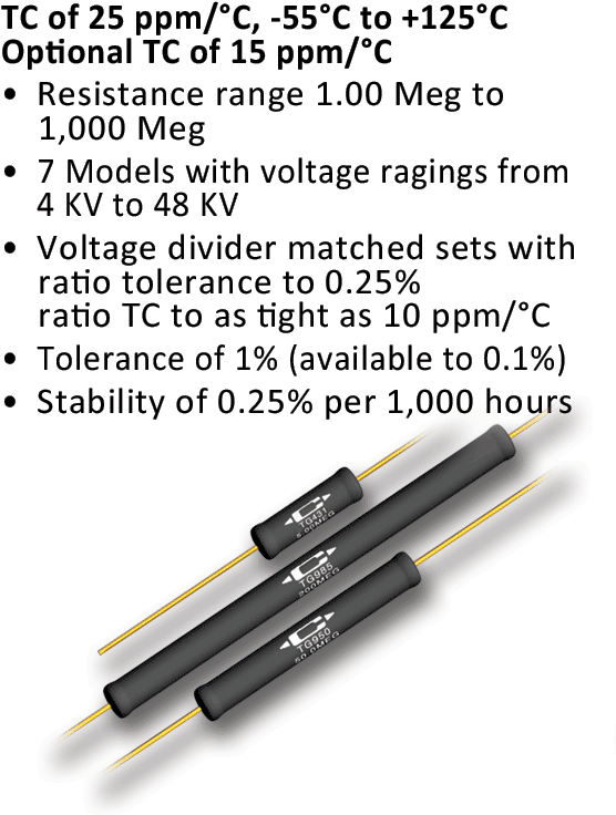 Download Type Tg Low Tc Precision High Voltage Resistors Low Voltage