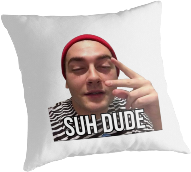 Meme, Memes, Viral, Viral Meme, Dank Meme, Twinkieman - Suh Dude - Beanie Hoodie (pullover) (875x875), Png Download