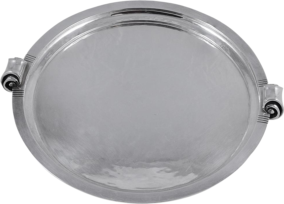 Georg Jensen Sterling Silver Tray No - Circle (980x980), Png Download