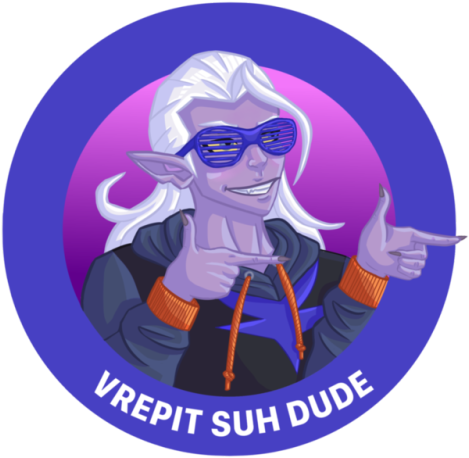 What Are You Talking About This Is Totally In Character - Vrepit Suh Dude (500x490), Png Download