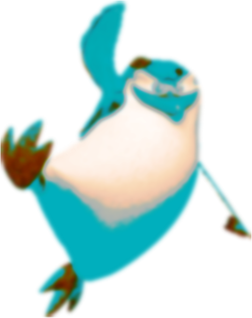 Skipper But Dead - Duck (545x690), Png Download
