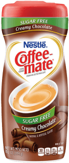 Creamy Chocolate Sugar Free - Coffee Mate Chocolate Creamer (350x400), Png Download