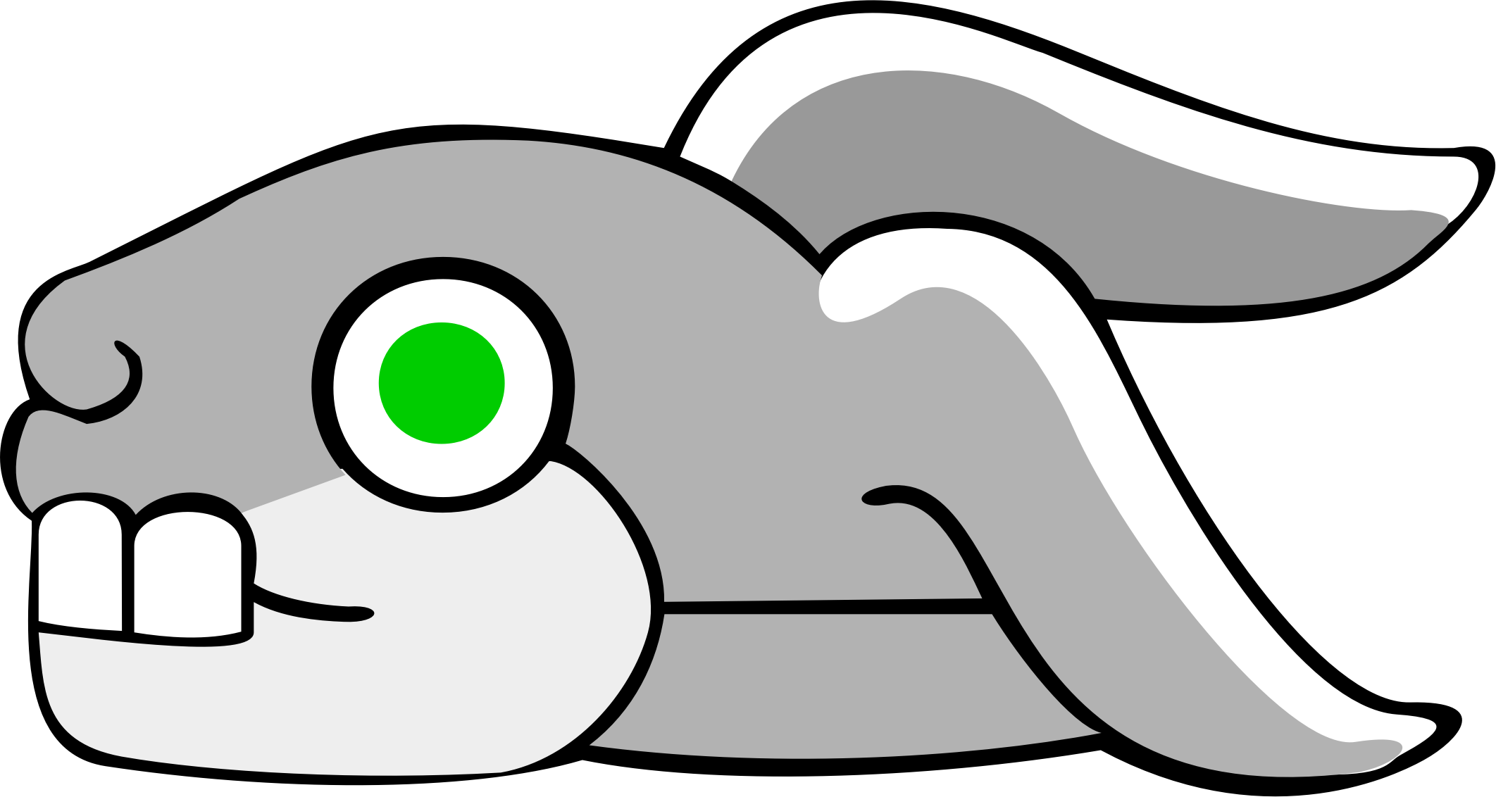 This Free Icons Png Design Of Rabbit (2124x1132), Png Download