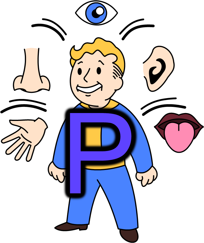 Perception F5 - Fallout 4 (739x900), Png Download