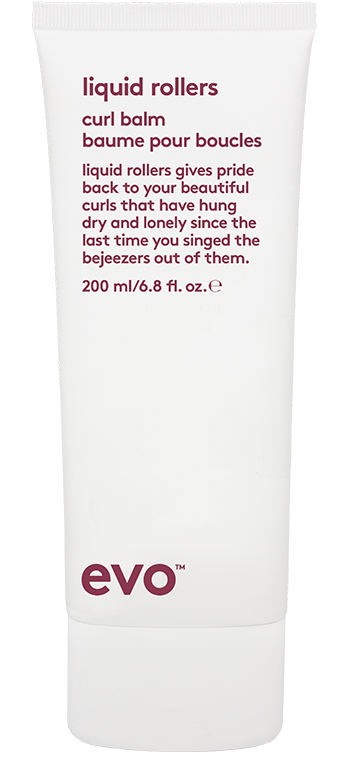 Evo Liquid Rollers Curl Balm - Evo Liquid Rollers Curl Balm 200ml (349x786), Png Download