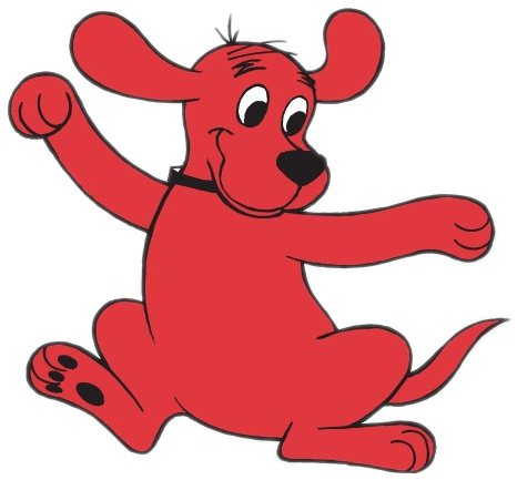 File Size - Clifford Clipart (490x441), Png Download