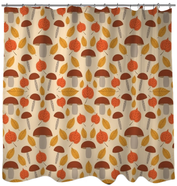 Gold Tree Leaves And Mushrooms Background - Wallpaper (400x400), Png Download
