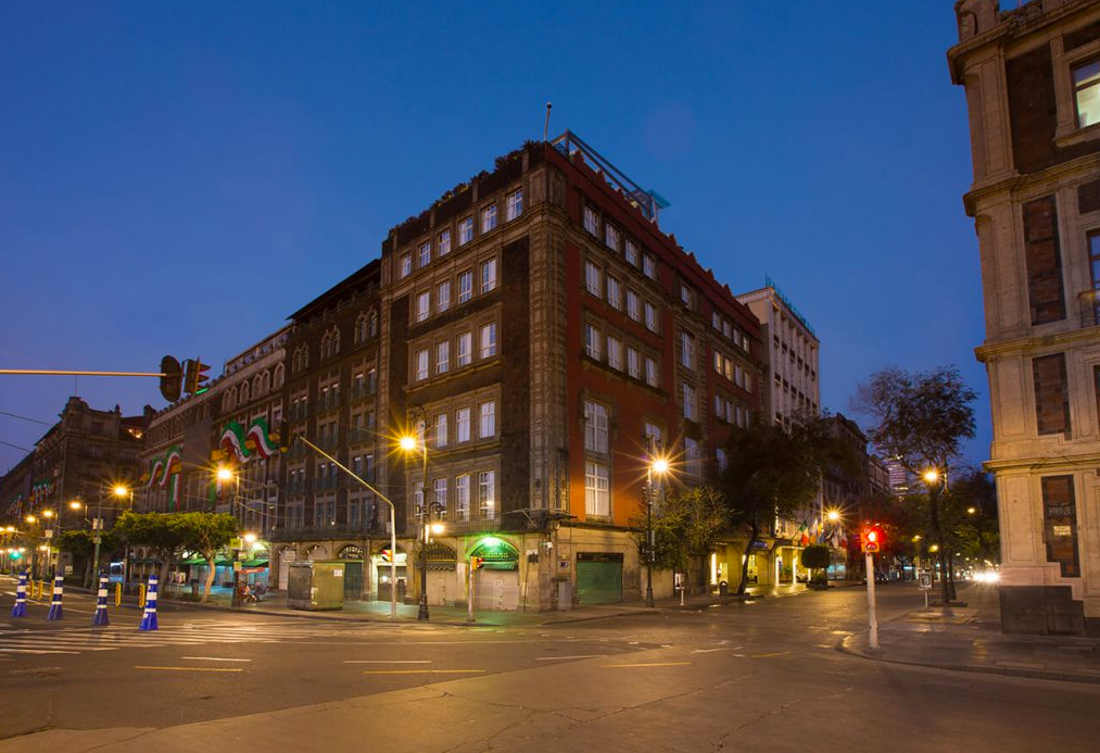 Hotel Zocalo Central Mexico Dr (1013x693), Png Download