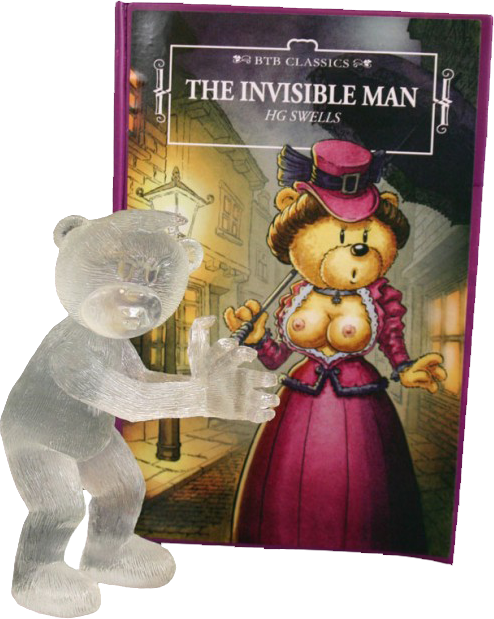 Bad - Bad Taste Bears - Invisible Man (494x619), Png Download