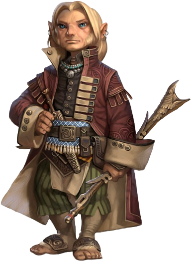 I4yeyoj - Halfling Bard Art (700x850), Png Download